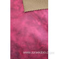 100% Polyester Knitted Dyed Printed Velvet Sofa Fabric